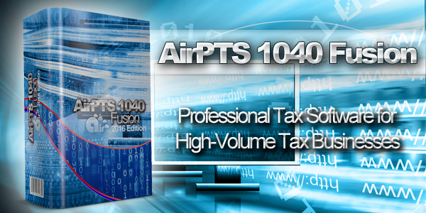 AirPTS 1040 Fusion Professional Tax Software