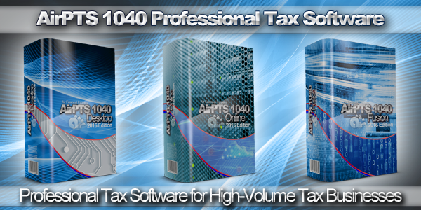 AirPTS 1040 Professional Tax Software
